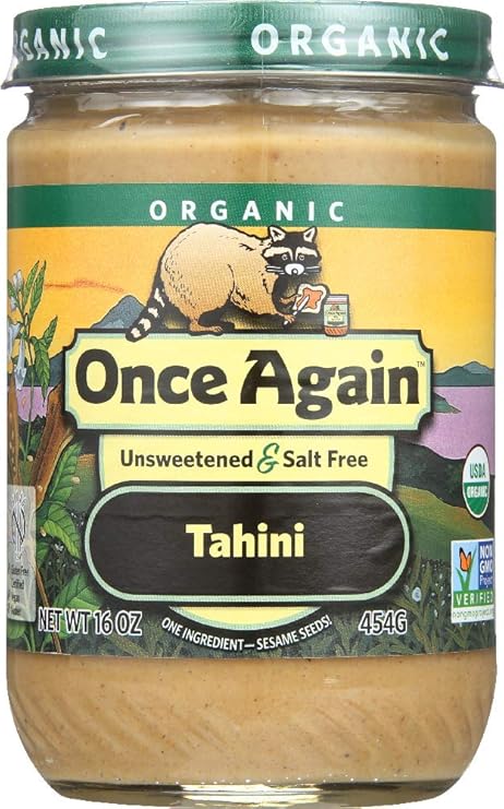Once Again Organic Tahini -- 16 oz - 2 pc