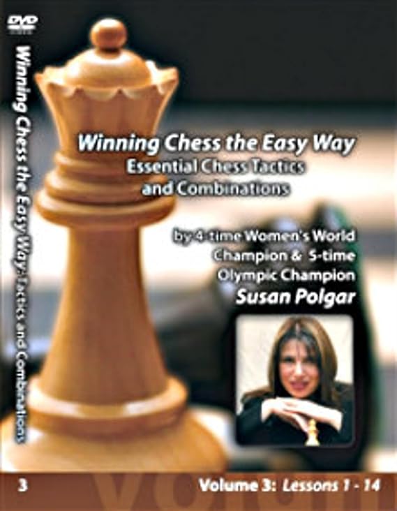 Susan Polgar: Winning Chess THE Easy Way - Volume 3 - Essential Chess Tactics and Combinations Video on EVE