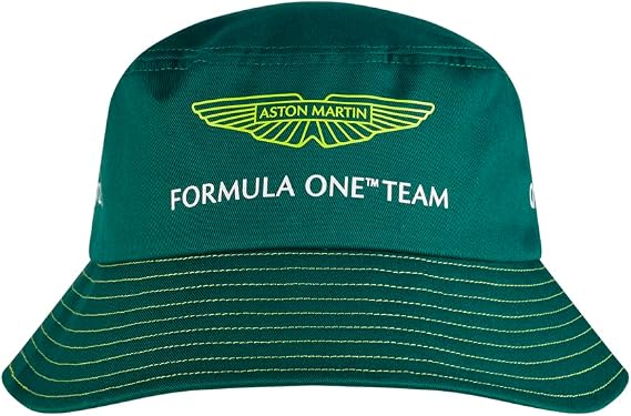 Aston Martin F1- Official Team Replica Bucket Hat Green, Green, One Size
