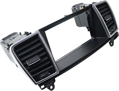 MUNIK Air Conditioning Middle Air Outlet for Mercedes-Benz 7-inch screen GLE GLS GL M Class W166 X166 GLE300 GLE400 GLS350 GLS500 ML320 ML350 Replace# 1668300854 1668300754 1668306301 1668300654