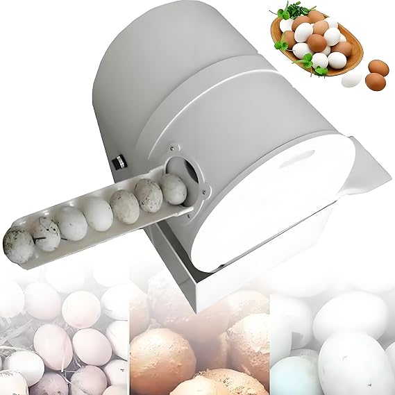 Electric Egg Washing Machine, Egg Washer Machine, Automatic Egg Washer Machine, 2300 Pcs/H Chicken Duck Goose Egg Egg Cleaner Wash Machine