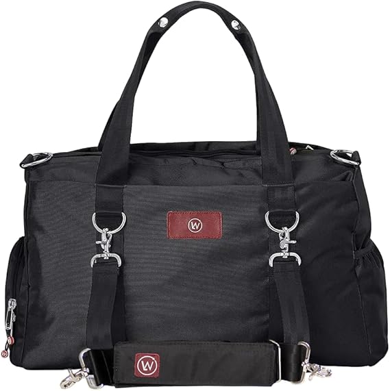 Live Well 360 Gym Duffel Bag for Men or Women Bag with Shoe, Laptop & Wet Compartment - Perfect Sports or Workout Shoulder Bag with Multiple Compartments CrossFit, Yoga, Boxing - THE LUXX