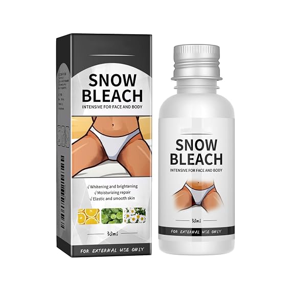Snow Bleach Cream,underarm and thigh whitening cream,melanin reducing cream for armpit and inner thigh,bikini line and underarm lightening (3)