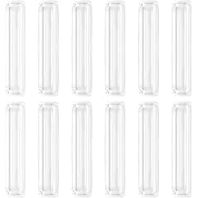 12Pcs Clear Silicone Bumper Strips, Self-Adhesive Anti-Collision Pads for Cabinet, Chair, Table, Door, Drawer, Toilet Lid, Furniture Surface Protection Wall Guard Noise Reduction (14605mm)