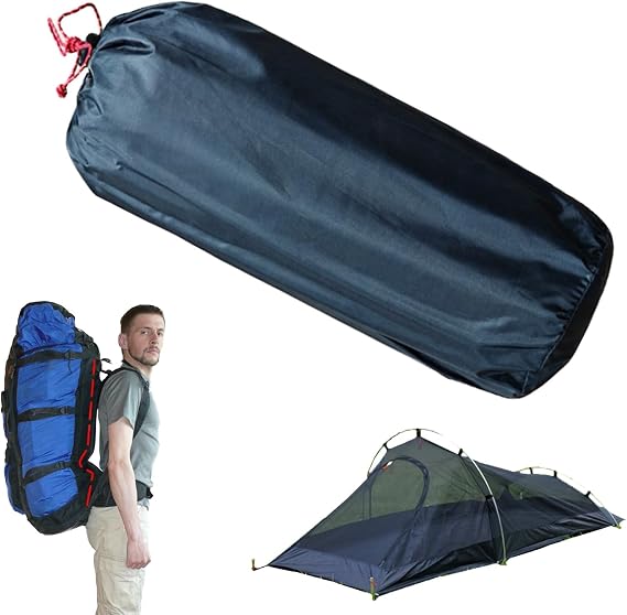 Camping Dome Tent - Backpacking Lightweight Shelter, Waterproof Mesh Tent | 1 Person Ultralight Aluminum Frame, Breathable Bug Proof Design Ideal Gear for Adults, Kids Hiking, Scouting, Outdoor