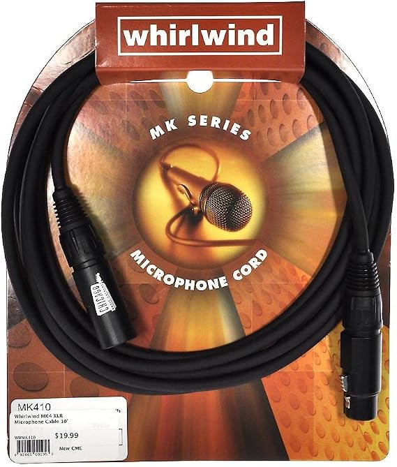 Whirlwind MK410 MK4 Microphone Cable - 10 foot