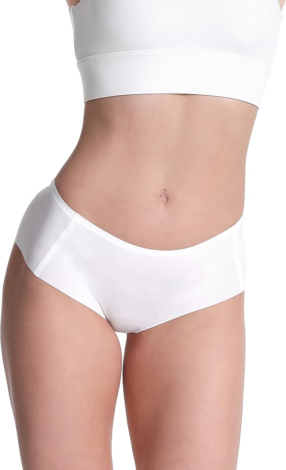WANDER Womens Seamless Hipster Underwear 3-Pack Invisible No Show Brief