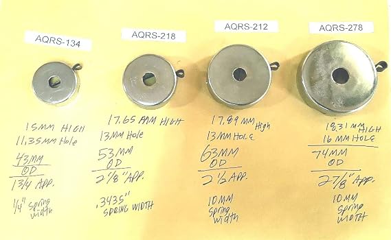Drill press quill feed return spring NEW 2 1/2"