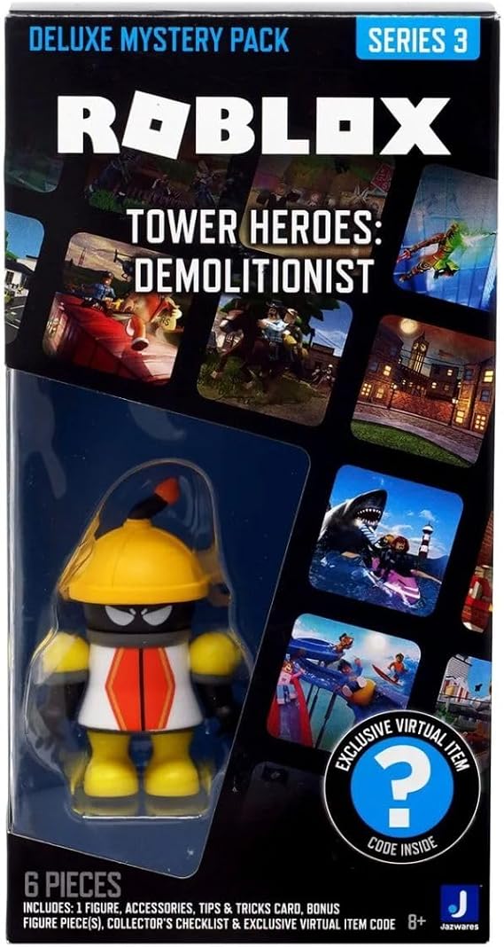 Roblox Deluxe Pack (Tower Heroes: Demolitionist 2.75" - Sunny 2237)