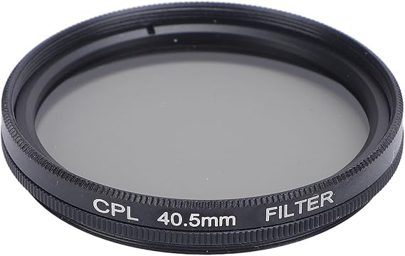 Circular Polarizer Filter, CPL Polarizing Filter Neutral Protective, Ultra Slim, Reduce Reflection, Enhance Contrast, Multi Coated Optical Glass Polarizing Filter for Camera