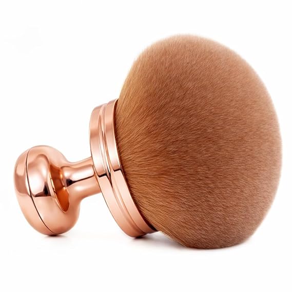 Extra Large Self Tanner Brush, Body Makeup & Legs Bronzing Brush Ultra-Dense Kabuki Foundation Brush for Tanning Mousse, Bronzer,Body Foundation & Glow Cream | Streak-Free Face Body Blending