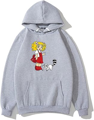 WJHYWDH 2021 New Candy Candy Anime Hoodies Casual Hooded Sweatshirt Unisex Clothing