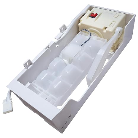 W11088559 Refrigerator Ice Maker W11284458 Ice Maker Compatible with Whirlpool(The Connector is a 4-Hole Female end)