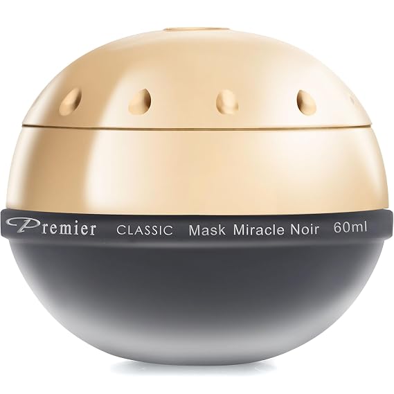 Premier Dead Sea Classic Miracle Noir Mask, 2.4 Fl oz | Original,detoxifying, hydrating, nourishing, exfoliating, anti oxidant, All in one best mask