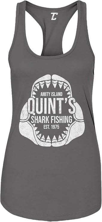 Quint's Shark Fishing - Amity Island Parody Women's Tank Top