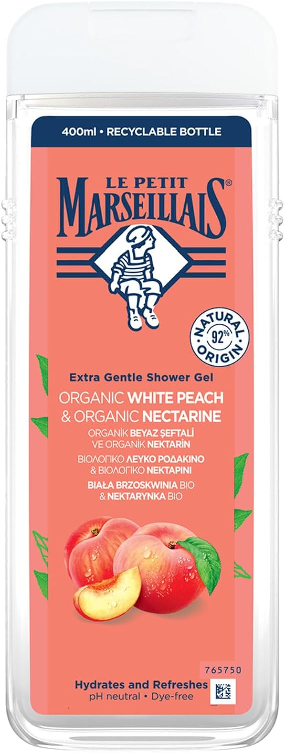 Le Petit Marseillais Beyaz Şeftali ve Nektarin Duş Jeli 400 Ml