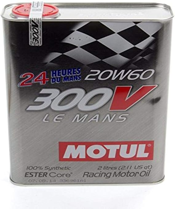 Motul MTL104245 300V 20w60 Le Mans Motor Oil, 2 l, 1 Pack