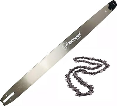 Farmertec Holzfforma Pro 42 Inch 38 .063 136DL Solid Bar & Full Chisel Chain Combo Compatible with Stihl MS440 MS441 MS460 MS461 MS660 MS661 MS650 066 065 064