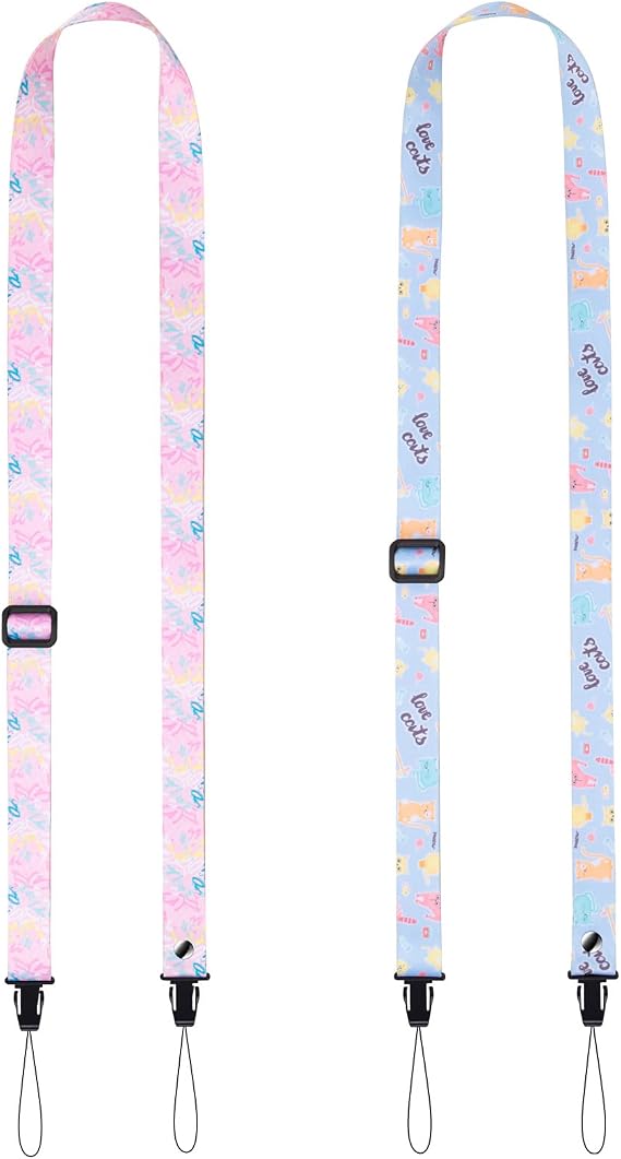 VOVMOEYA Kids Camera Lanyard Neck Strap, 2 Pack