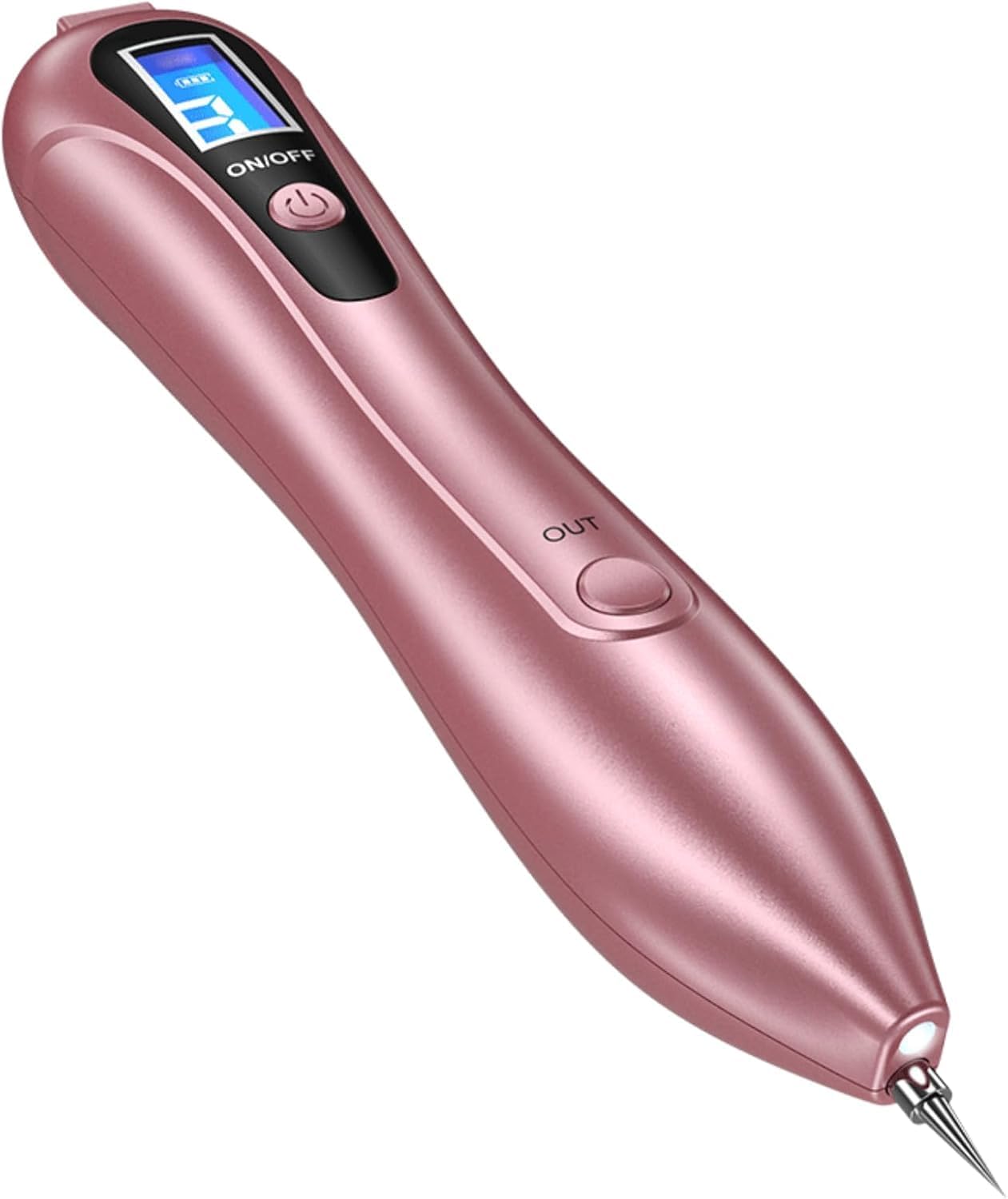 Skin Tag Remover, Portable 9 Levels Electric Wart Removal Pen with LCD Display, Home Beauty Tool for Women and Men