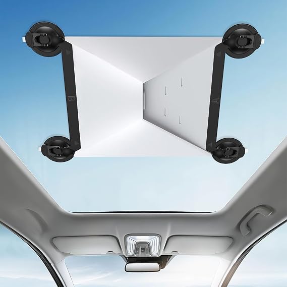 Starlink Mini Suction Cup Mount, Strong Suction Cup Mount | Mounting on Boats/RVs Sunroof or Windows, Anti-Shake,Receiving Satellite Signal at High Speed Drving