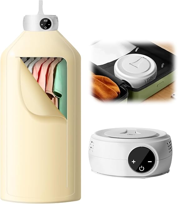 Uten Portable Clothes Dryer, Lightweight Mini Dryer for Quick Drying Clothes in Apartments, RVs, Hotels & Travel