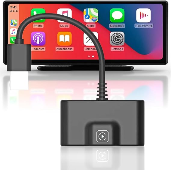 AutoSky Wireless CarPlay Adapter for Factory Wired CarPlay Plug & Play Dongle (Discontinued Model) Amazon Business Bulk Pricing Available
