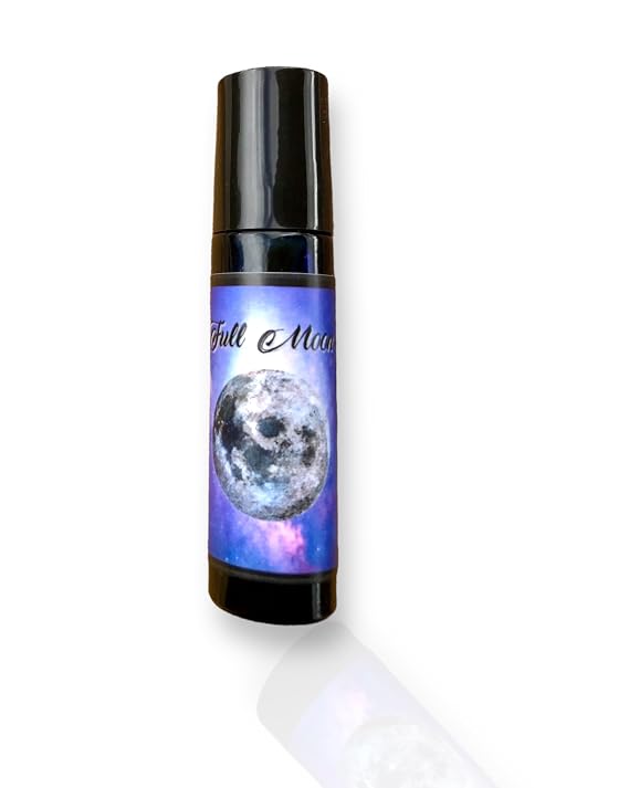 Full Moon Essential Oil Perfume Roller, Forest & Folklore, Moon Child Stocking Stuffer