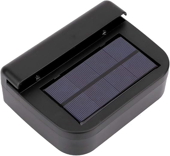 Car Fan, Solar Power Car Auto Air Vent Cooling Ventilation System Heater Fan