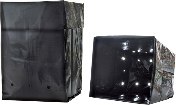 Hydrofarm HGB7GAL Plant Grow Bag, 7-Gallon, Pack of 25