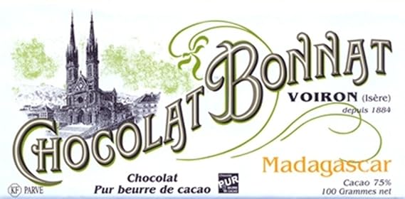 Chocolat Bonnat Madagascar 75% Dark Chocolate Bar