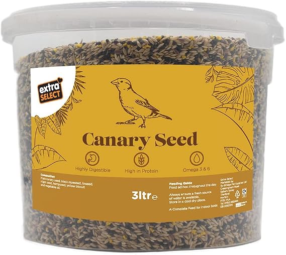 Extra Select Mixed Canary Seed High Protein Bucket 3ltr