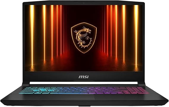 msi 2025 Gaming Laptop | Katana 15 | Intel 16-Core i7-14650HX | NVIDIA GeForce RTX 5070 | 24GB DDR5 | 1TB SSD | 15.6" 2560x1440 165Hz | Win11 Home - Wi-Fi 6E - BT 5.3 - RGB Backlit KB - Black