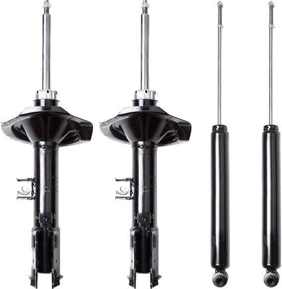 ROADFAR Front Rear Shock Absorbers for 2007-2011 for Mitsubishi Outlander | Direct OEM-replacement Front Rear struts fit 2007-2011 for Mitsubishi Outlander, corrosion-resistant
