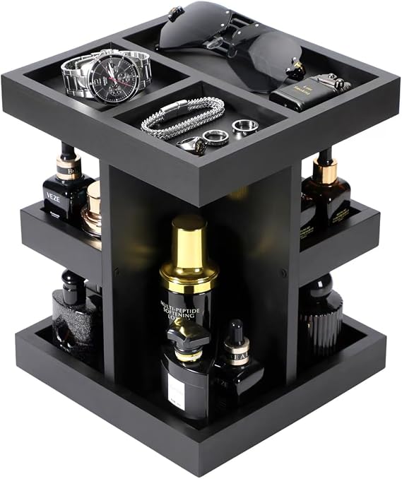 EXIN DECHEN Cologne Organizer for Men,Cologne Stand,Birthday Gifts for Men