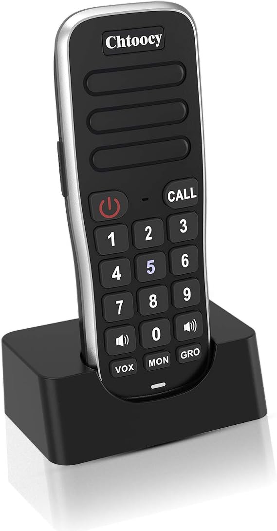 Wireless Intercoms for Home, Rechargeable & 1 Mile Range (5280ft)