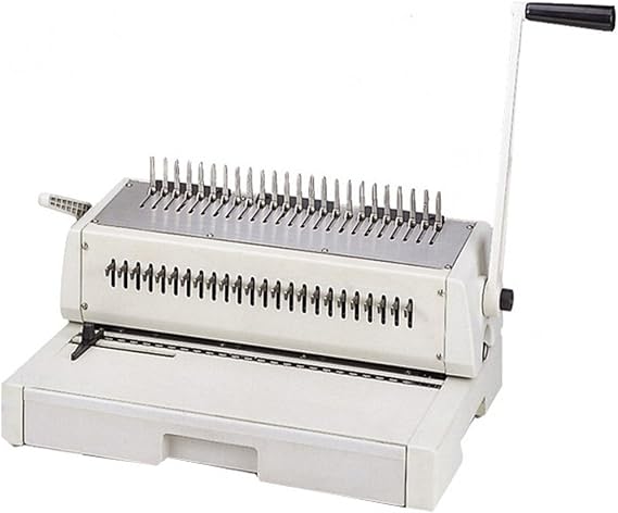 Tamerica TCC242 DuraBind Comb Binding Machine, 15 Sheets Max. Punch Capacity, 425 Sheets Max. Bind Capacity, 2" Max. Comb Diameter, 14" with Open Throat Max. Punch Length