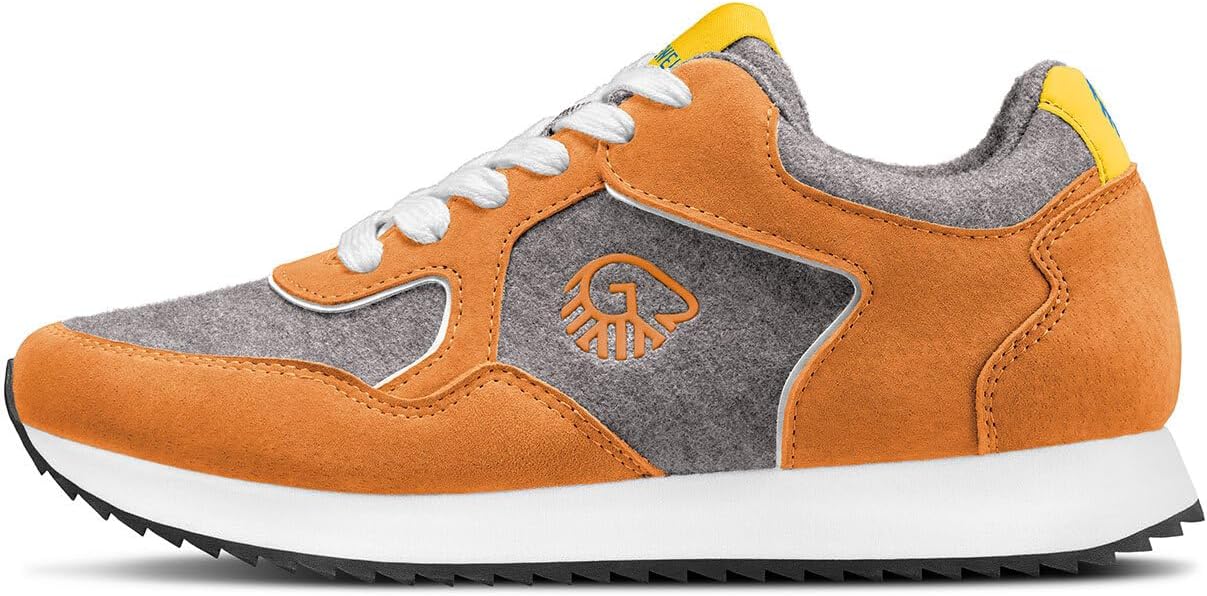 Giesswein Retro Runner Men's Merino Wool Trainers Breathable & Washable Casual Shoes in Retro Design