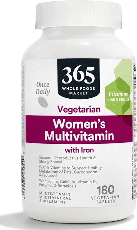 365 by Whole Foods Market, Women's One Daily Multivitamin Tablets, 180 Count