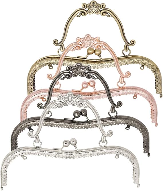 Purse Making Supplies 4 Colors Purse Clasp Frame Kiss Clasp Purse Frame
