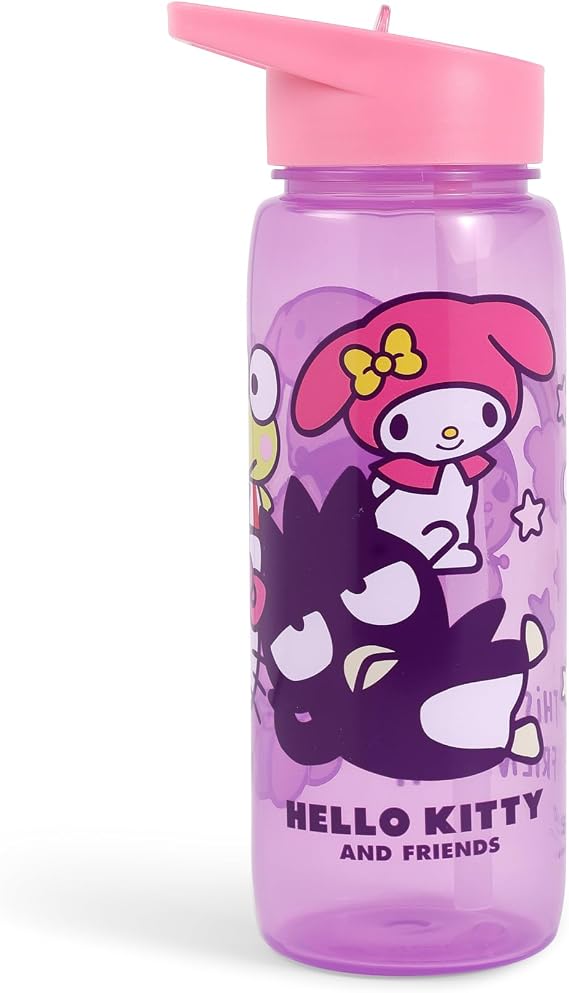 Hello Kitty Leak Proof Water Bottle With Straw