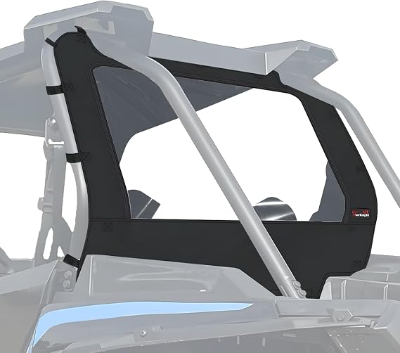 StarknightMT 14-23 RZR XP Rear Soft Window Water Resistant Compatible with Polaris RZRXP (1000/4 1000 2014-2023, Turbo/Turbo4 2016-2023), Full Back Windshield Dust Panel Accessories