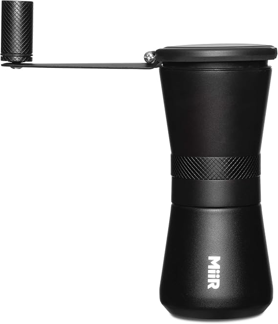 MiiR New Standard Hand Grinder, Manual Coffee Grinder - Precision Grinding, Six Adjustable Settings, Durable Stainless Steel Burrs, 45g Bean Capacity | Manual Coffee Grinder - Precision Grinding, Six Adjustable Settings, Durable Stainless Steel Burrs, 45g Bean Capacity