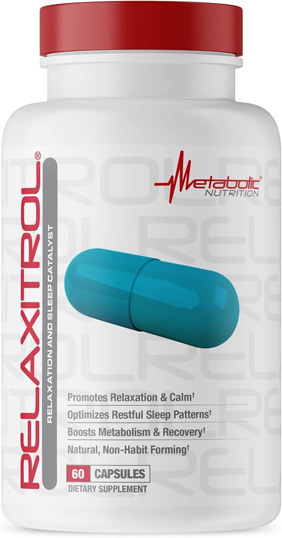 Metabolic Nutrition Relaxitrol - Relaxation and Sleep Catalyst