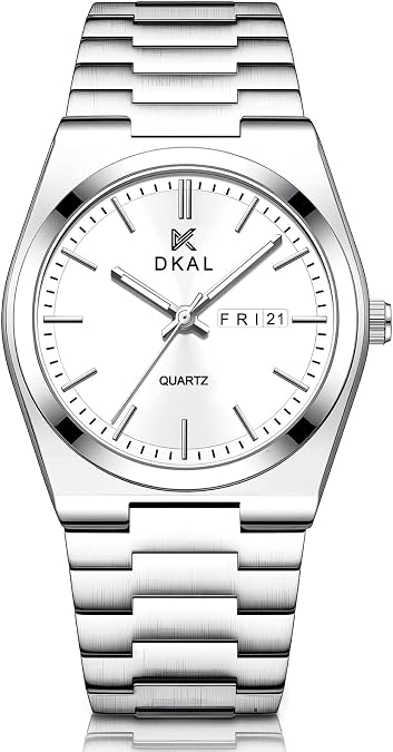 Watches for Men Business Dress Quartz Analog Luminous Hands Scratch-Resistant Water Resistant