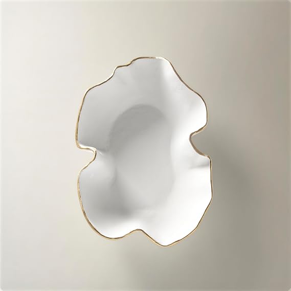 Z Gallerie Villa Decorative Nesting Bowl, White, Medium