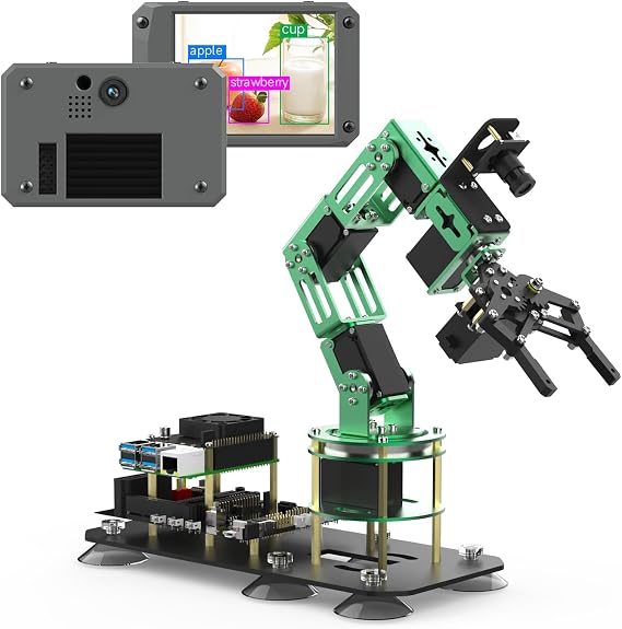Yahboom 6DOF Raspberry Pi Robotic Arm Kit DOFBOT and K230 AI Vision Processing Camera Module