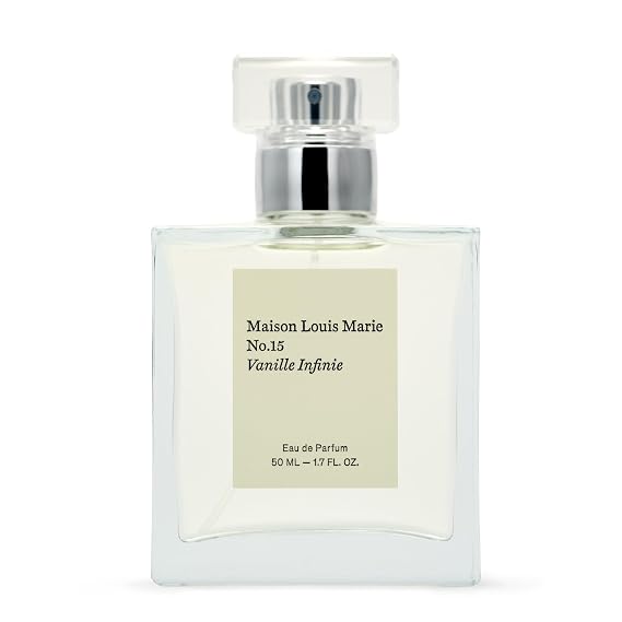 Maison Louis Marie - No. 15 Vanille Infinie Natural Eau de Parfum Spray | Luxury Clean Beauty + Non-Toxic Fragrance (1.7 fl oz | 50 ml)