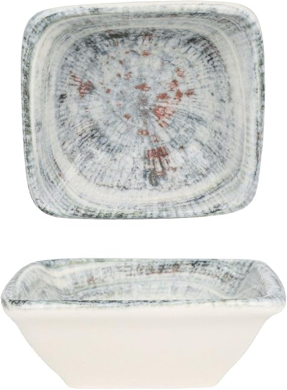 Bonna Service plate - Odette - Porcelain - 8x8.5 cm - set of 2