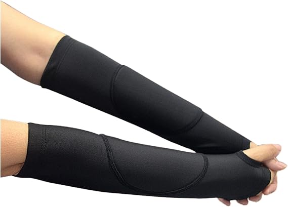 Topeter Volleyball Arm Sleeves for Kids, Arm Pads for Youth Girls and Boys Wrist Guards 1 Pair